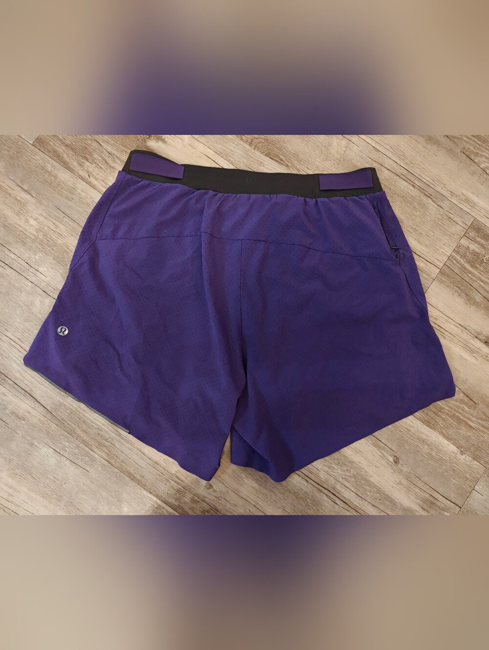 Lululemon Men's Fast and Free Lined Short 6" Petrol Purple Size L EUC